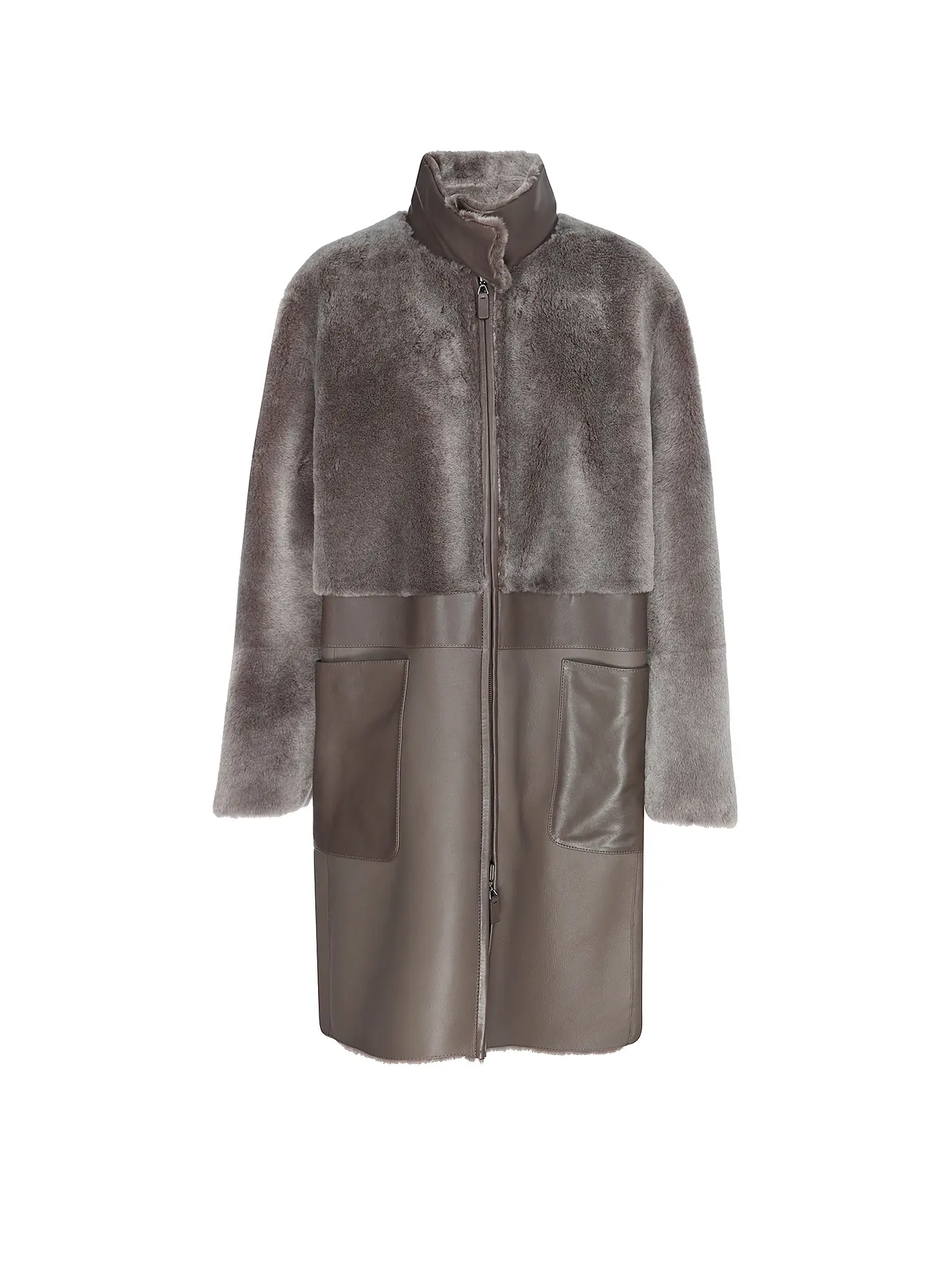 EMPORIO ARMANI | Lammfellmantel | 